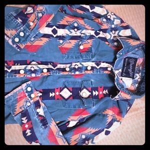 Western button down shirt